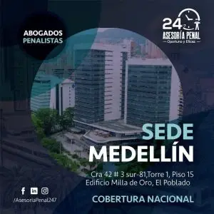 abogados penalistas sede Medellín