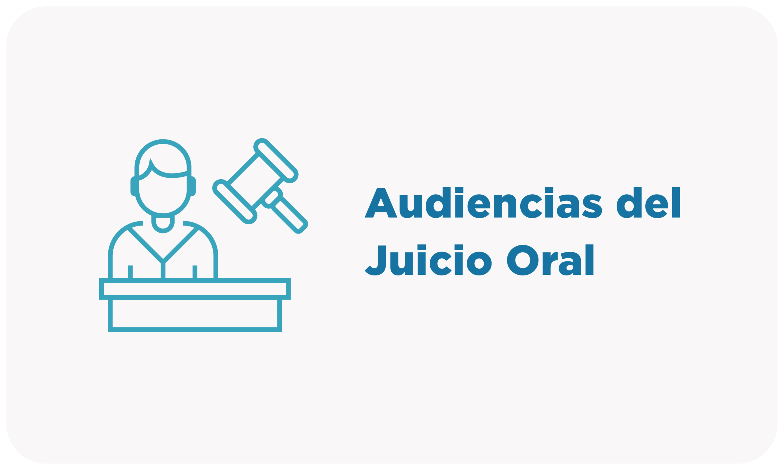 Abogado para audiencias de juicio oral ley 906 de 2004 colombia