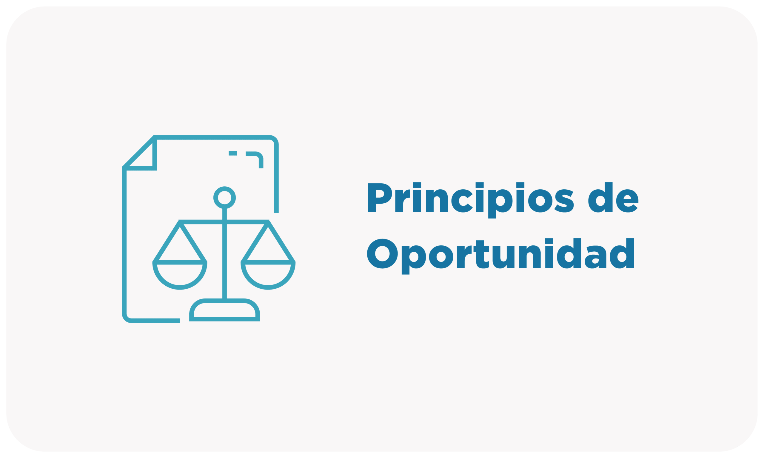Aplicacion de principio de oportunidad y suspension del proceso penal Colombia